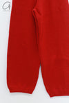 BASERANGE Recycled Wool Pants Portugal BAS-TRME-RW-WI24-HONG Red